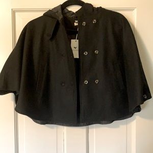Classic Black Cape NWT - Hope and Henry